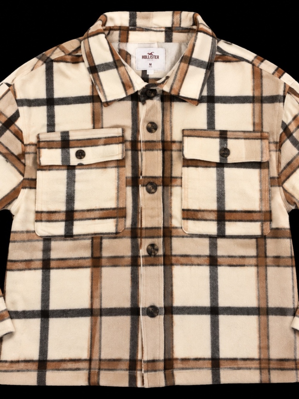 Red star plaid jacket